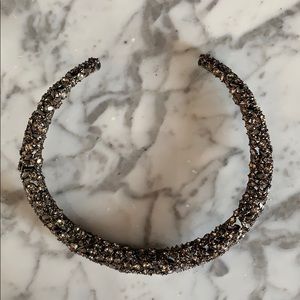 Alexis Bittar crystal choker necklace